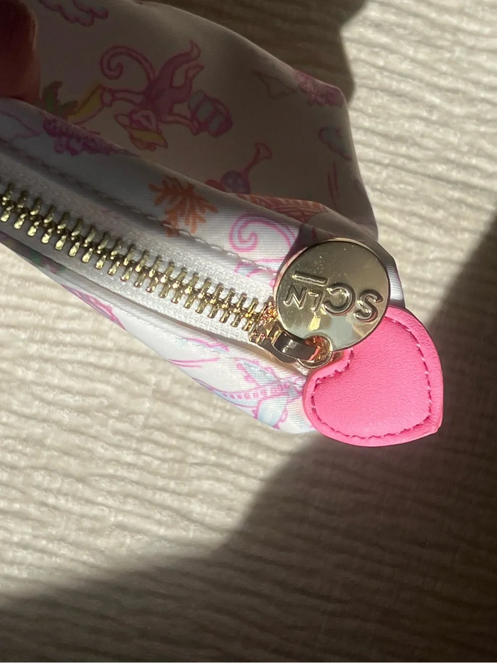 Stoney Clover Lane x Roller Rabbit Hotel Tropical Pouchette Bag